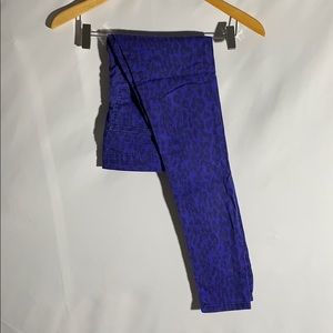 Joe's Female Teen Deep Blue Leopard Cotton Jeans